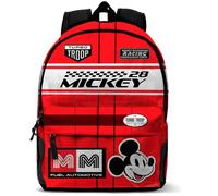Disney Mickey Mouse Motor-HS FAN Backpack 3.0, Red 31 x 41 cm, Capacity 22 L