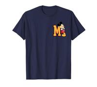 Disney Mickey Mouse Mouseketeers 28 Collegiate Team 2-Sided T-Shirt