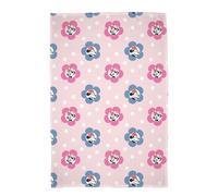 Disney Mickey Mouse Officially Licensed Fleece Blanket, Super Soft Warm Blanket | Dots Design | Perfect for Home, Bedroom, Sleepovers and Camping 100 x 150 cm