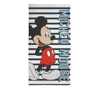 Disney Mickey Mouse Officially Licensed Towel, Super Soft 100% Cotton | Blue Design | Perfect The Home, Bath, Beach & Swimming Pool | One Size 70cm x 140cm