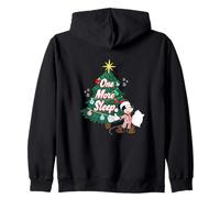 Disney Mickey Mouse One More Sleep Until Christmas Holiday Zip Hoodie