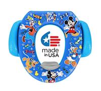 Disney Mickey Mouse Pals at Play Soft Potty Seat and Potty Training Seat - Soft Cushion, Baby Potty Training, Safe, Easy to Clean