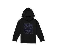 Disney Mickey Mouse Pixelated Youth Kids Pull-Over Hoodie, Black | Size: 7-8 Years Disney Black 7-8 Years
