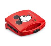 Disney Mickey Mouse Sandwich Maker - Dual Sandwich Maker for Disney Kitchen Appliances - Features Non-Stick Cooking Plates - Mickey Mouse Panini Sandw