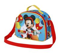 Disney Mickey Mouse Scooter-3D Lunch Bag, Blue, 26 x 20 cm