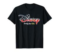 Disney Mickey Mouse Script Logo Family Trip 2026 Vacation T-Shirt