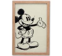 Disney Mickey Mouse Sketch Framed Wood Wall Decor
