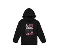 Disney Mickey Mouse Snowtown Ski Youth Kids Pull-Over Hoodie, Black | Size: 9-11 Years Disney Black 9-11 Years