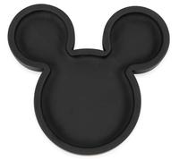 Disney Mickey Mouse Soap Dish - Black Resin Sponge Holder/Jewelry Dish - Bathroom Décor