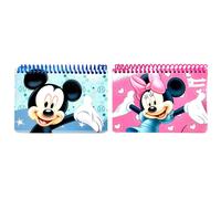 Disney Mickey Mouse Spiral Autograph Books - 2 Books Set (Mickey&Minnie)