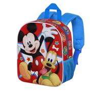 Disney Mickey Mouse Star-Elite 3D Backpack, Multicolour, 25 x 30 cm, Capacity 7 L