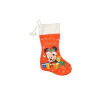 Disney Mickey Mouse Stocking "My First Christmas" Disney Multicolor