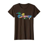 Disney Mickey Mouse Summer Beach Vacation 2025 Trip Matching T-Shirt, Women, Brown, X-Small