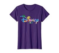 Disney Mickey Mouse Summer Beach Vacation 2025 Trip Matching T-Shirt, Women, Purple, X-Small