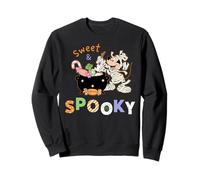 Disney Mickey Mouse "Sweet & Spooky" Halloween Candy Sweatshirt