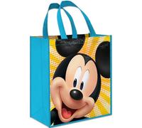 Disney Mickey Mouse Tote Bag Accessories Set with 15" Grocery Bag Featuring Mickey Mouse | Double-Sided Mickey Reusable Bags Medium