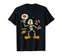 Disney Mickey Mouse Trick & Treat Skeleton Costume Halloween T-Shirt
