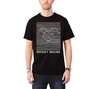 T-Shirt - Disney Mickey Mouse Unknown Pleasures (T-Shirt Unisex Tg. 2XL) (1 KLEDIJ)