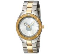Disney Men Analogue Quartz Watch with Stainless Steel Strap W001902