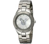 Disney Men Analog Quartz Watch with Stainless Steel Strap W001903
