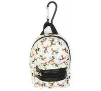 Disney Mickey Mouse White Mini Backpack Pencil Case Micro Pack with 6 Stationery Items