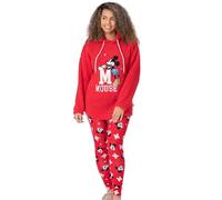Long Sleeve Long Leg Pyjama Set Disney Red M