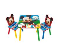 Disney Mickey Mouse Wooden Table & 2 Chairs Set by Nixy Children