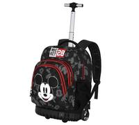 Karactermania Disney Mickey Mouse Year 47x32x27 Cm 40.60l Wheeled Backpack Black Kids