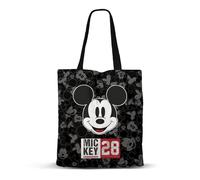 Disney Mickey Mouse Year-FAN Shopping Bag, Black, 33 x 40 cm