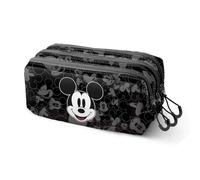 Disney Mickey Mouse Year-Fan Trick Pencil Case 2.2, Black, 23 x 11 cm
