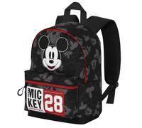 Disney Backpack Mickey Mouse Year-Small FAN HS, Black, 25 x 35 cm, 12 L