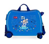 Disney Mickey on the Moon Luggage- Kids' Luggage, 50x38x20 cms, Azul