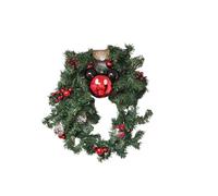 Disney Mickey or Minnie Mouse 2M Garland & 1pc Bauble Set: Christmas Decorative Ornaments for a Magical Holiday (Mickey Garland & Bauble)