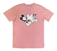 Disney Mickey And Pluto Relax T Shirt In Red Red