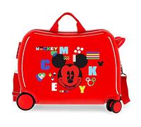 Disney Mickey Shape Shifter Children's Suitcase Multi-Coloured 50 x 39 x 20 cm Rigid ABS Side Combination Closure 34L 3 kg 4 Hand Luggage