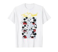 Disney Mickey True Original T-Shirt, Men, White, Small