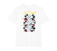 Disney Mickey True Original T-Shirt, Men's Big and Tall, White, 2X Tall