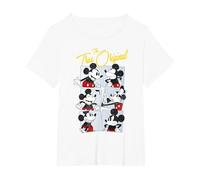 Disney Mickey True Original T-Shirt, Women's Plus, White, 4X