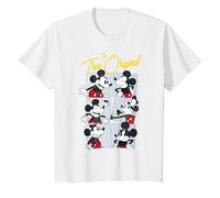 Disney Mickey True Original T-Shirt, Youth, White, X-Small