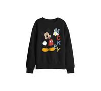 Disney Mickey Word Kids Sweatshirt in Black | Size: 5-6 Years Disney Black 5-6 Years