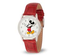 Disney Unisex-Adults Analog Quartz Watch with Faux Leather Strap WDS000402