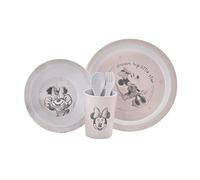 Disney Minnie Baby 5 Piece Melamine Feeding Set Cup Bowl Plate Cutlery - Feeding set - Pink - Melamine