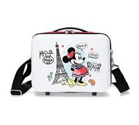 Disney Minnie Around the World Adaptable Beauty Case Red 29x21x15 cms ABS
