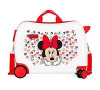 Disney Minnie Diva Children's Suitcase Multicoloured 50 x 39 x 20 cm Rigid ABS Side Combination Lock 34L 1.8 kg 4 Wheels Hand Luggage, Multicoloured, Children's Suitcase