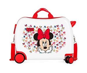 Disney Minnie Diva Children's Suitcase Multicoloured 50 x 39 x 20 cm Rigid ABS Side Combination Lock 34L 1.8 kg 4 Wheels Hand Luggage, Multicoloured, Children's Suitcase