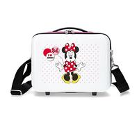 Disney Minnie Enjoy the Day Adaptable Beauty Case White 66x48x26 cm ABS