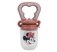 Disney Minnie Fruit Dummy Made of BPA-Free Plastic with Choking Function, Washable and Reusable