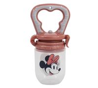 Disney Minnie Fruit Dummy Made of BPA-Free Plastic with Choking Function, Washable and Reusable