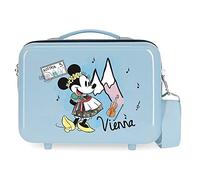 Disney Minnie Let's Travel Toiletry Bag Adaptable Blue 29 x 21 x 15 cm Rigid ABS 9.14 L
