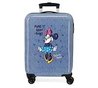 Disney Minnie Make it rain Bows, Blue, Suitcase